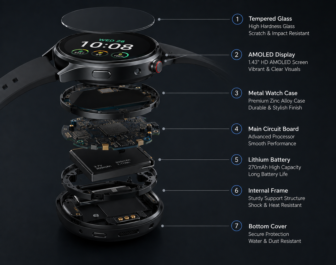 Inside the Smartwatch: The Technology Behind Modern Wearables