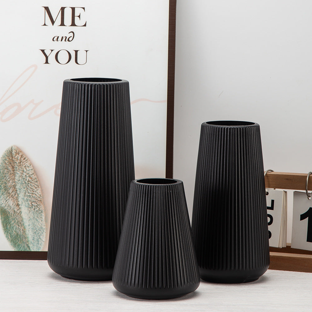 Nordic Style Geometric Flower Vase for Home Decor