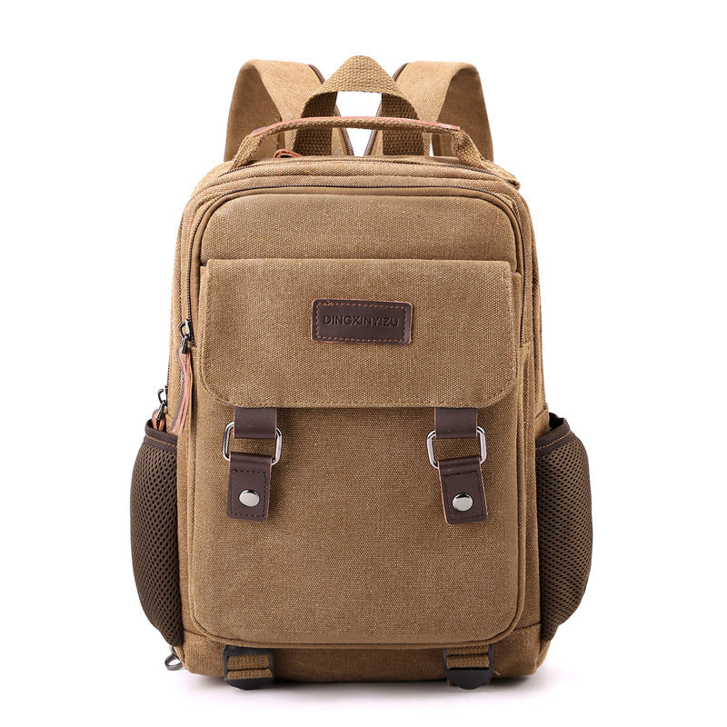 Canvas Chest Bag with Large Capacity