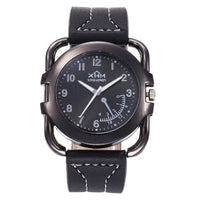 Quartz vintage-style watch strap, wallet, tie, perfume, and cufflinks