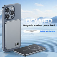 Magnetic Wireless Power Bank Watch Ultra-Thin Mobile Power Supply