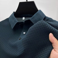 Classic Mesh Polo Shirt for Men