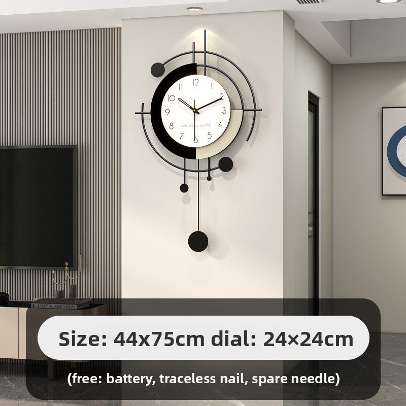 Modern Silent Wall Clock for Home Decor