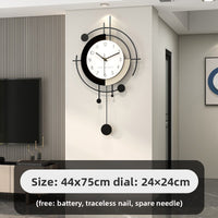 Modern Silent Wall Clock for Home Decor