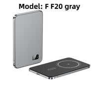 Magnetic Wireless Power Bank Watch Ultra-Thin Mobile Power Supply