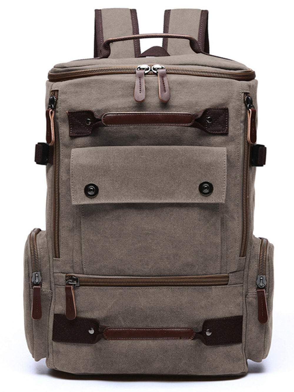 Retro Canvas Backpack Large Capacity Laptop School Bag