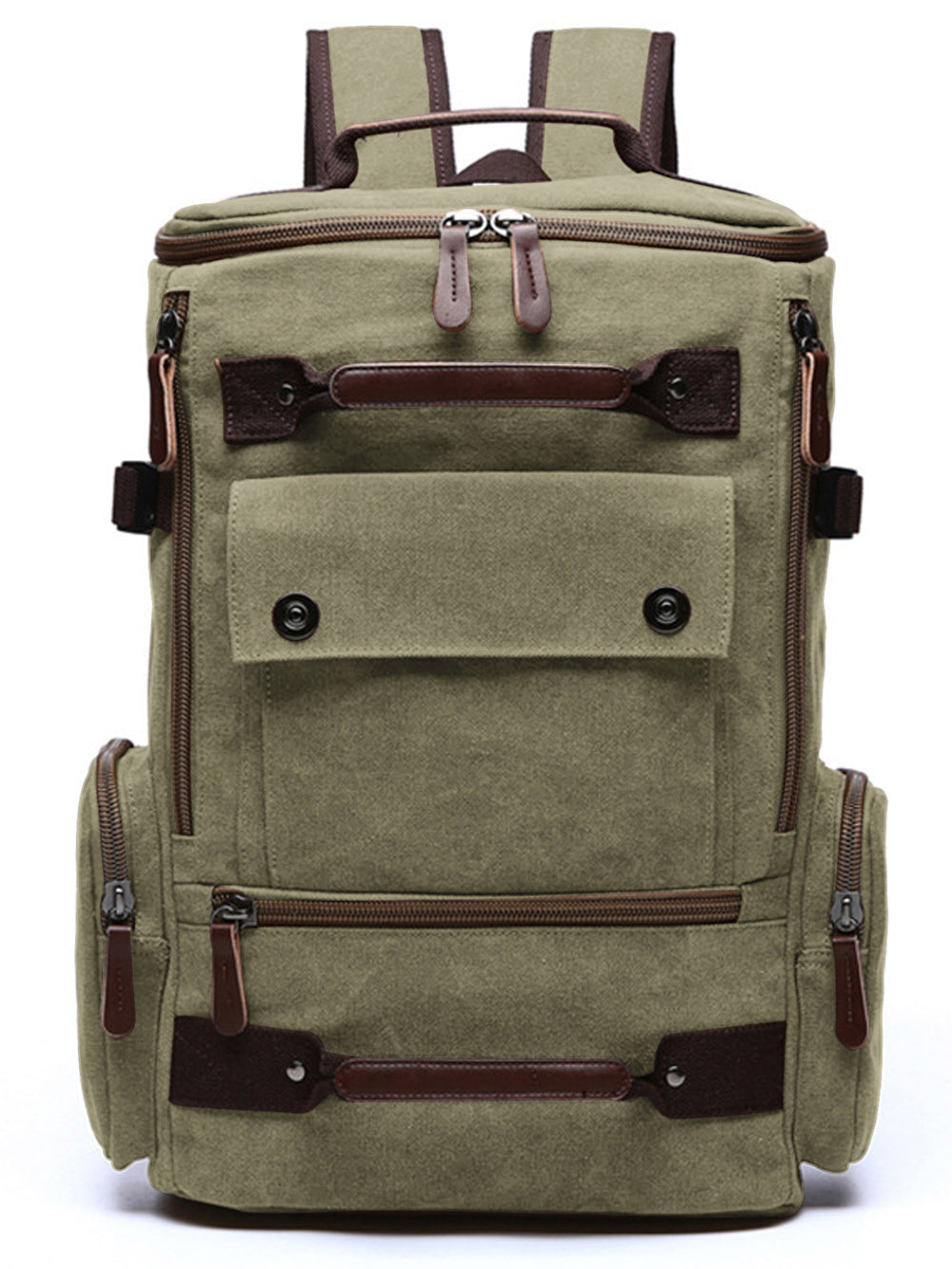 Retro Canvas Backpack Large Capacity Laptop School Bag