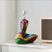 Abstract Resin Figurine Home Decor