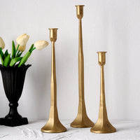 Classic Cast Iron Candlestick Set Home Decor