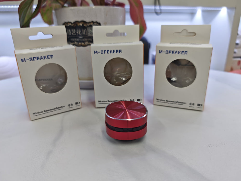 Portable Wireless Bluetooth Speaker with Nano Suction Cup