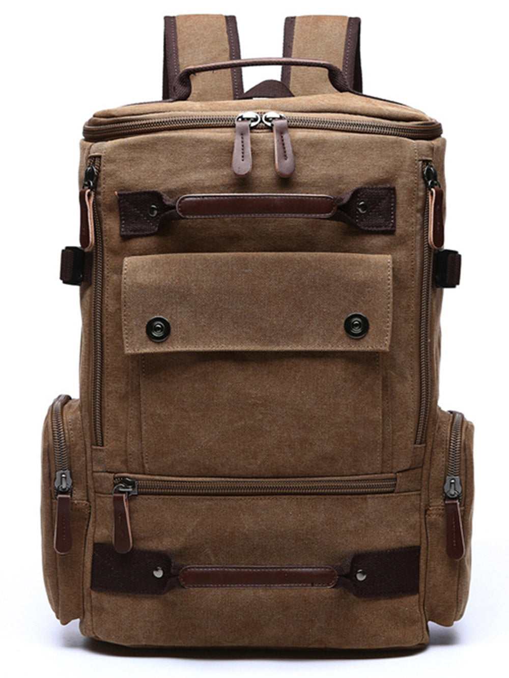 Retro Canvas Backpack Large Capacity Laptop School Bag