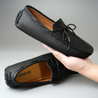 Spring and summer cross-border hot long-term in stock plus size men's casual bean shoes explosions lazy one-step men's shoes direct sales