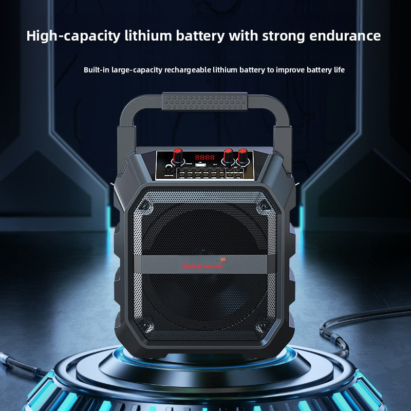 Portable Bluetooth Karaoke Speaker