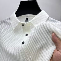 Classic Mesh Polo Shirt for Men