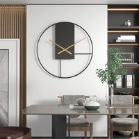 Minimalist Metal Wall Clock