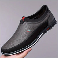 Mens Embroidered Slip-On Casual Shoes