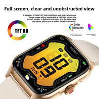 Smart Health Monitoring Watch with Temperature Blood Oxygen Tracking