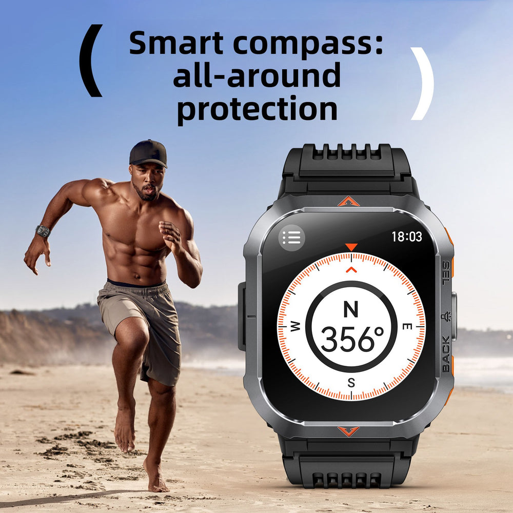 Bluetooth Smart Watch with Health Monitoring and Call Function