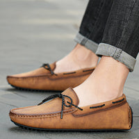 Spring and summer cross-border hot long-term in stock plus size men's casual bean shoes explosions lazy one-step men's shoes direct sales