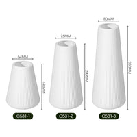 Nordic Style Geometric Flower Vase for Home Decor