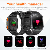 Bluetooth Smart Watch with Health Monitoring and Call Function