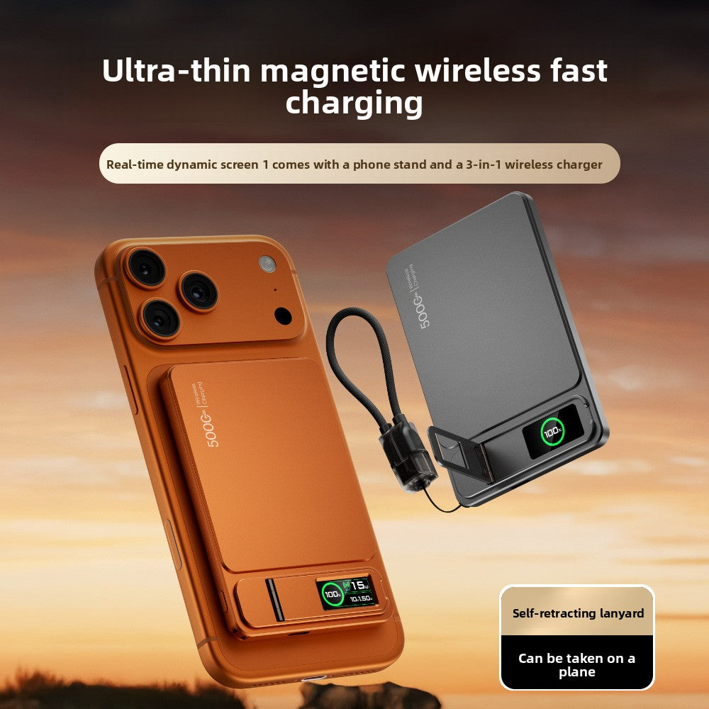 Magnetic Power Bank with Digital Display