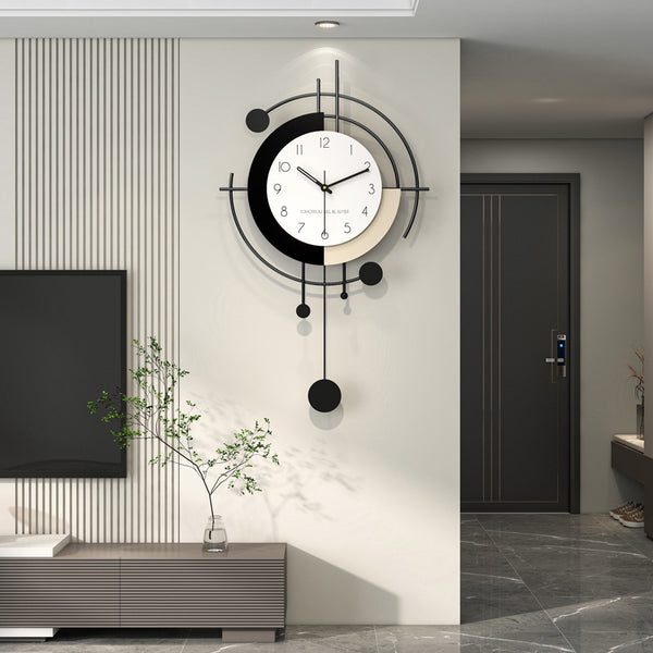 Modern Silent Wall Clock for Home Decor