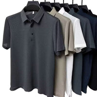 Classic Mesh Polo Shirt for Men
