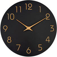 Digital Wall Clock Silent Quartz Modern Home Decor