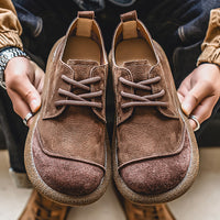Cowhide Casual Men's Shoes Breathable Soft-Soled Leather Shoes