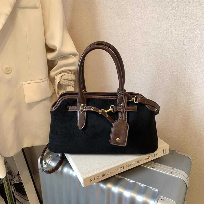 Fashionable Suede Crossbody Bag for Women
