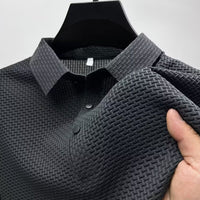 Classic Mesh Polo Shirt for Men