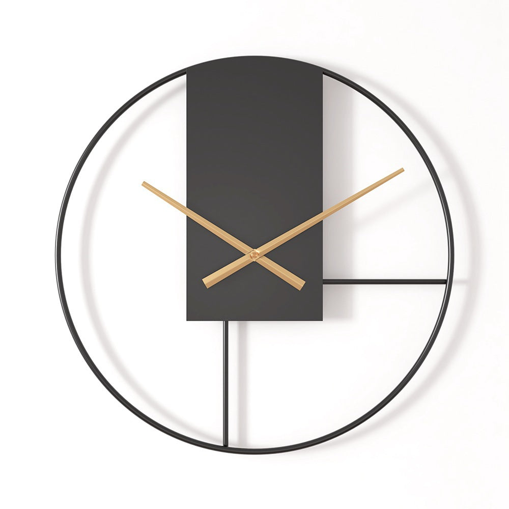 Minimalist Metal Wall Clock