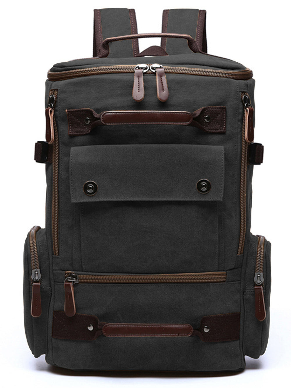 Retro Canvas Backpack Large Capacity Laptop School Bag