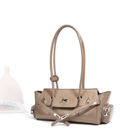 Genuine Leather Shoulder Handbag