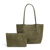 Handmade Woven Bag Shoulder Underarm Tote Bag