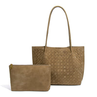 Handmade Woven Bag Shoulder Underarm Tote Bag