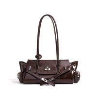 Genuine Leather Shoulder Handbag