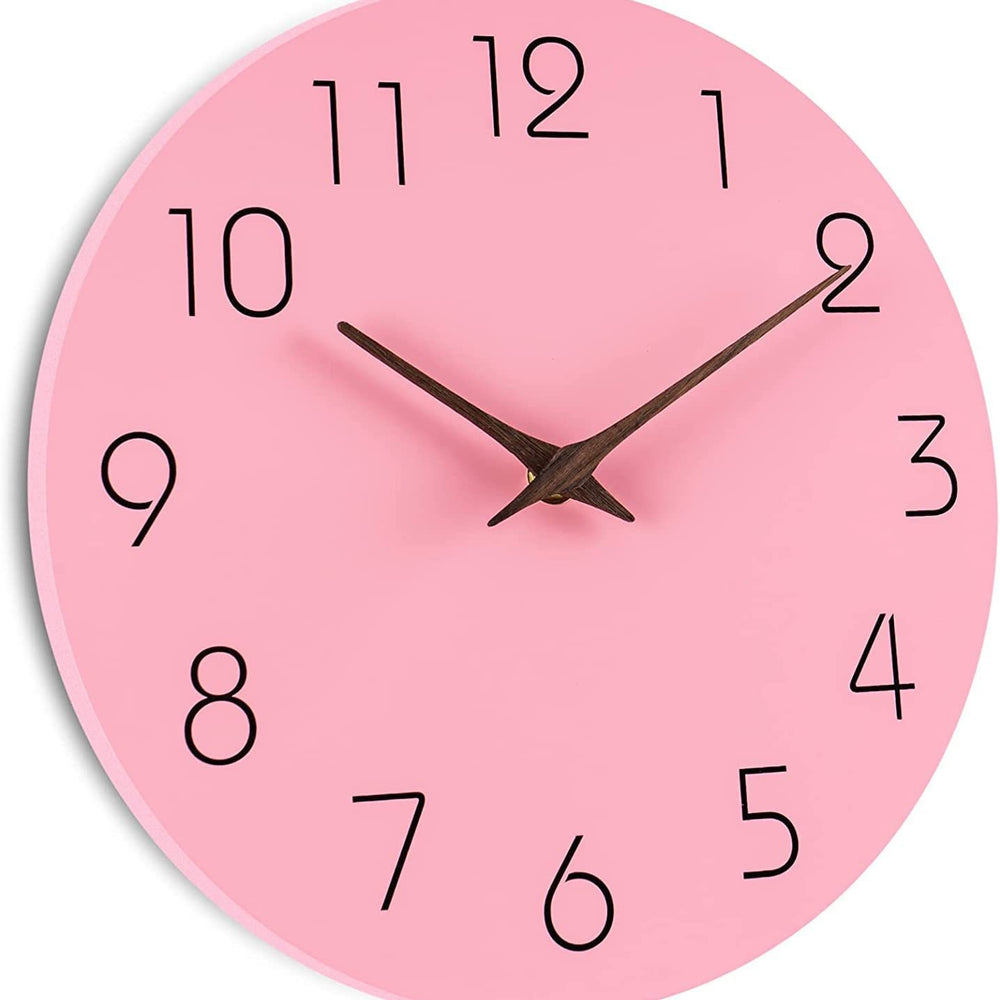 Digital Wall Clock Silent Quartz Modern Home Decor