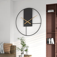 Minimalist Metal Wall Clock