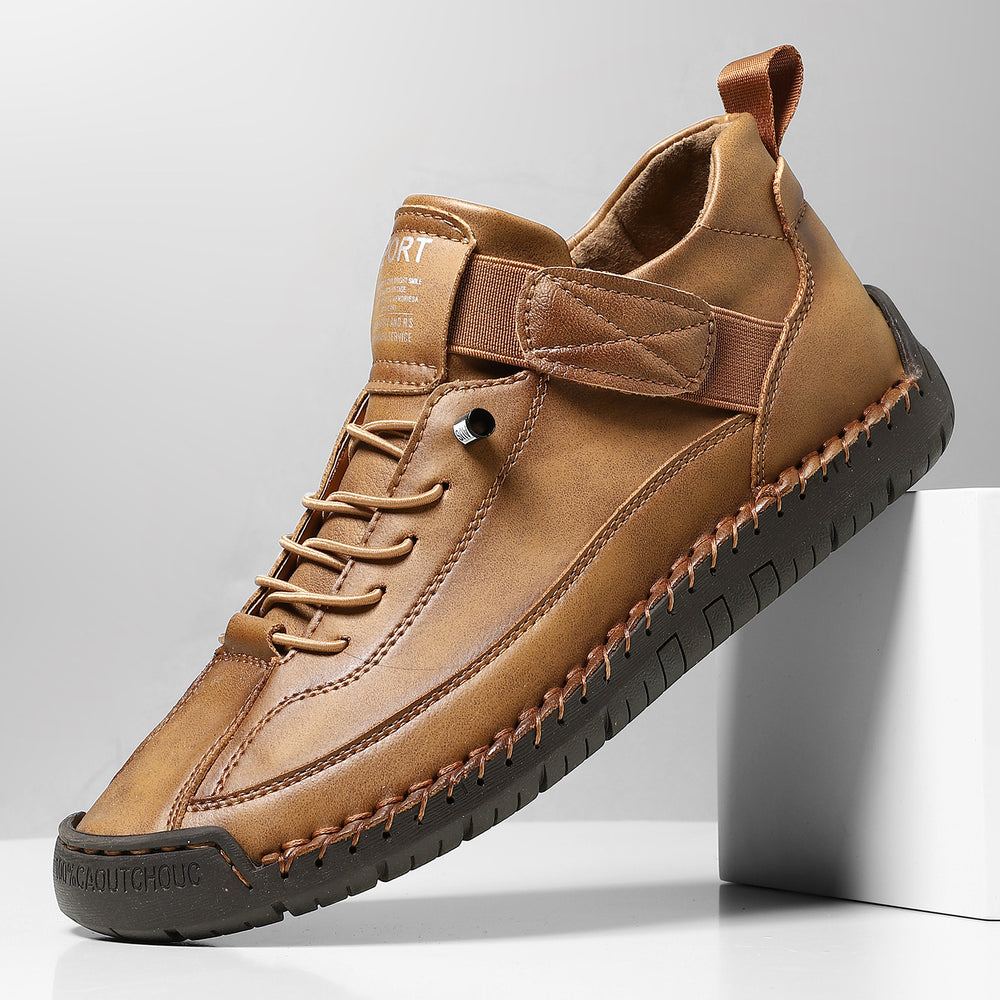 Hand-stitched women's and men's shoes