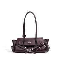 Genuine Leather Shoulder Handbag