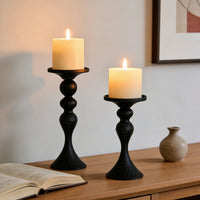 Hammered Iron Candle Holder European Home Decor