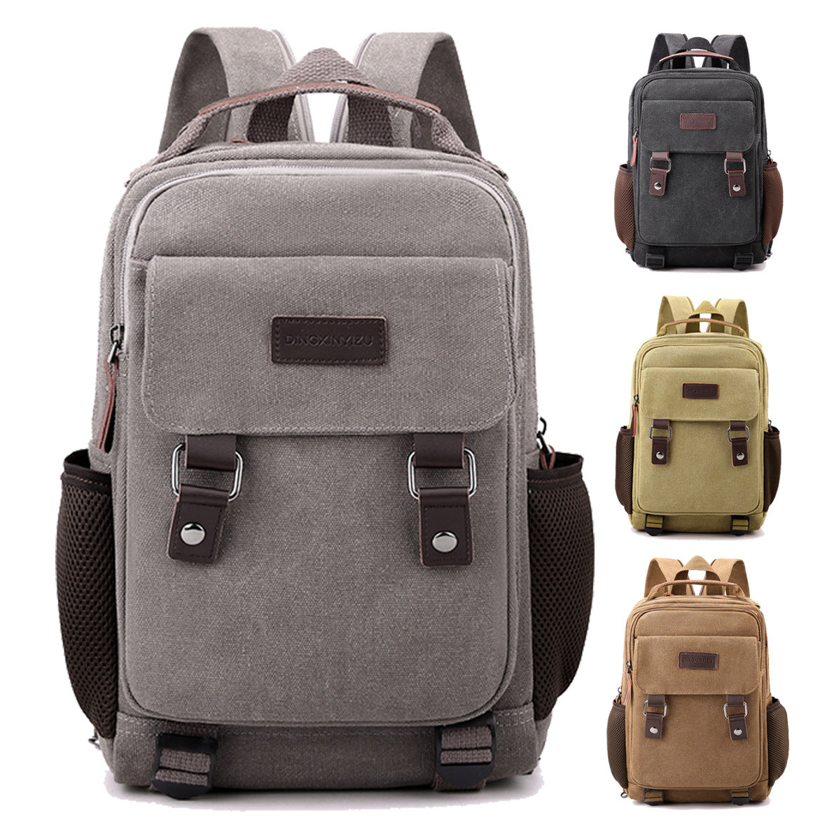 Canvas Chest Bag with Large Capacity