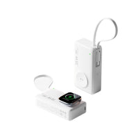 Portable 35W Fast Charging Power Bank with Built-in Cable