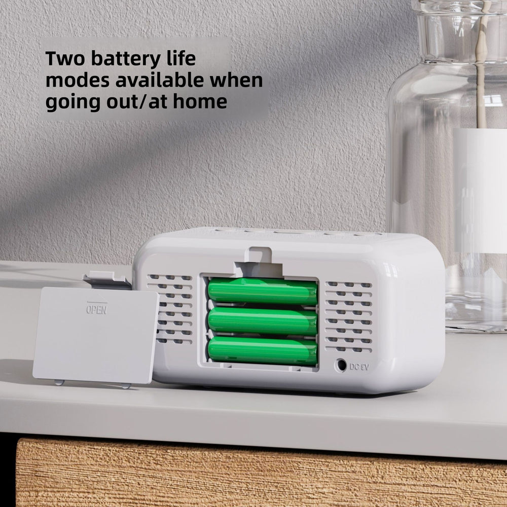 LED Digital Voice Control Alarm Clock