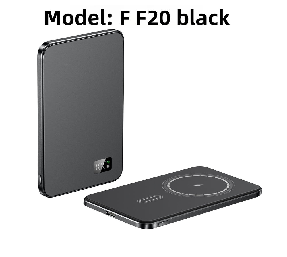 Magnetic Wireless Power Bank Watch Ultra-Thin Mobile Power Supply