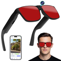 AI Smart Glasses with Camera Bluetooth HD Recording