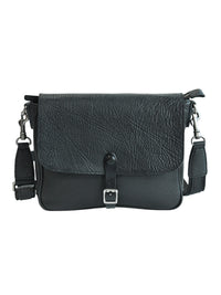 Men's Cowhide Leather Crossbody Messenger Bag