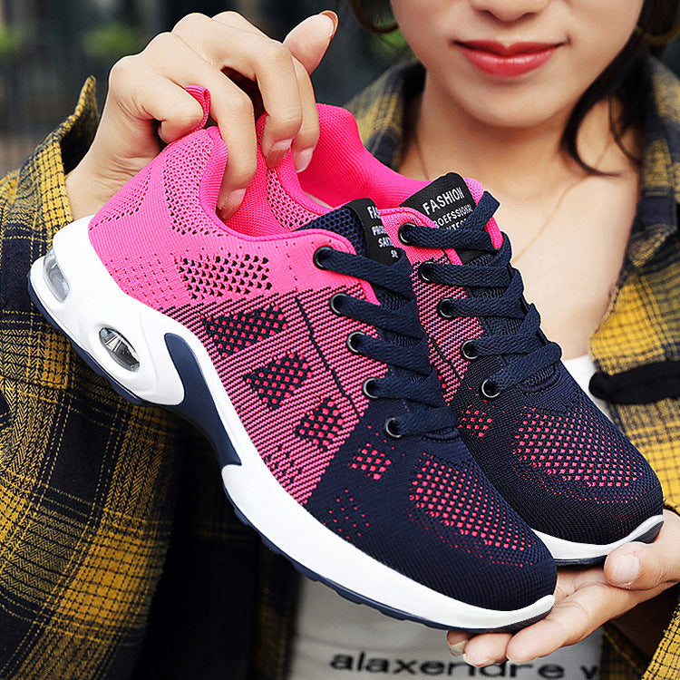 Womens Breathable Running Sports Shoes